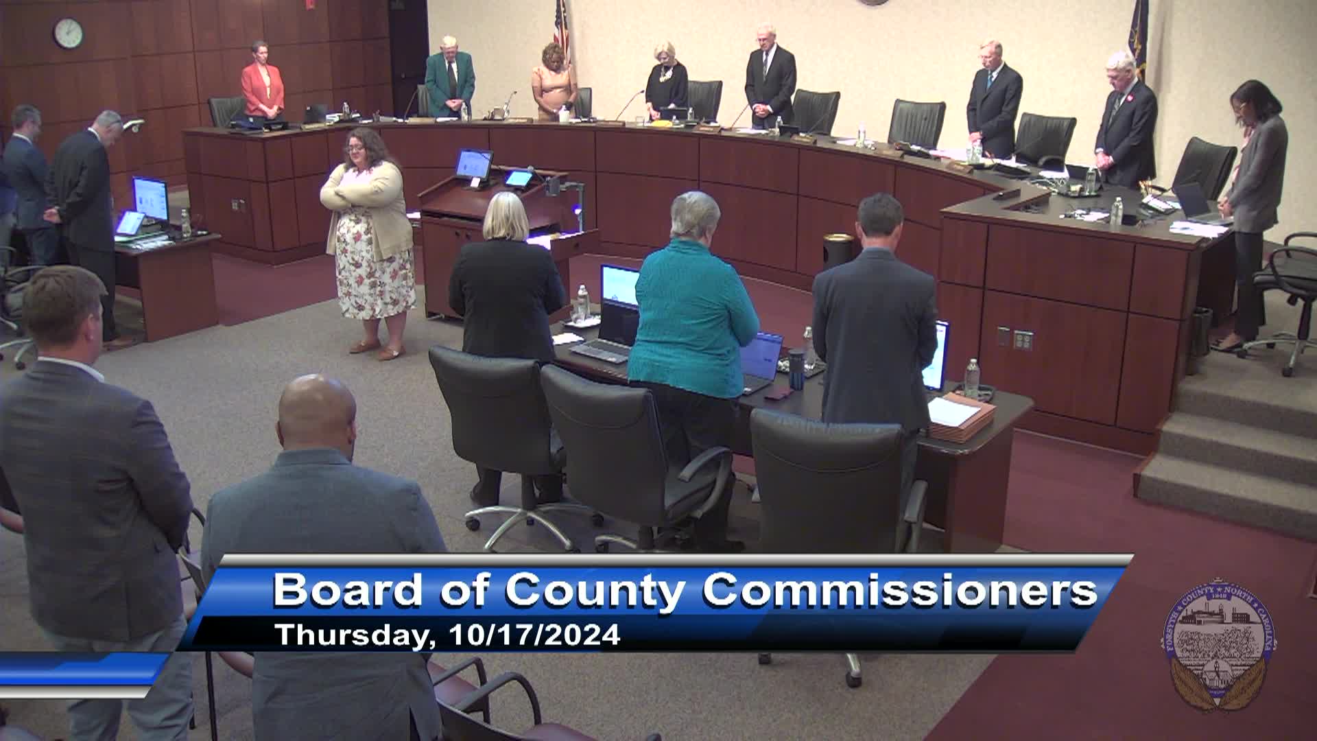 Thumbnail image for Forsyth County Board of Commissioners Briefing October 17 2024