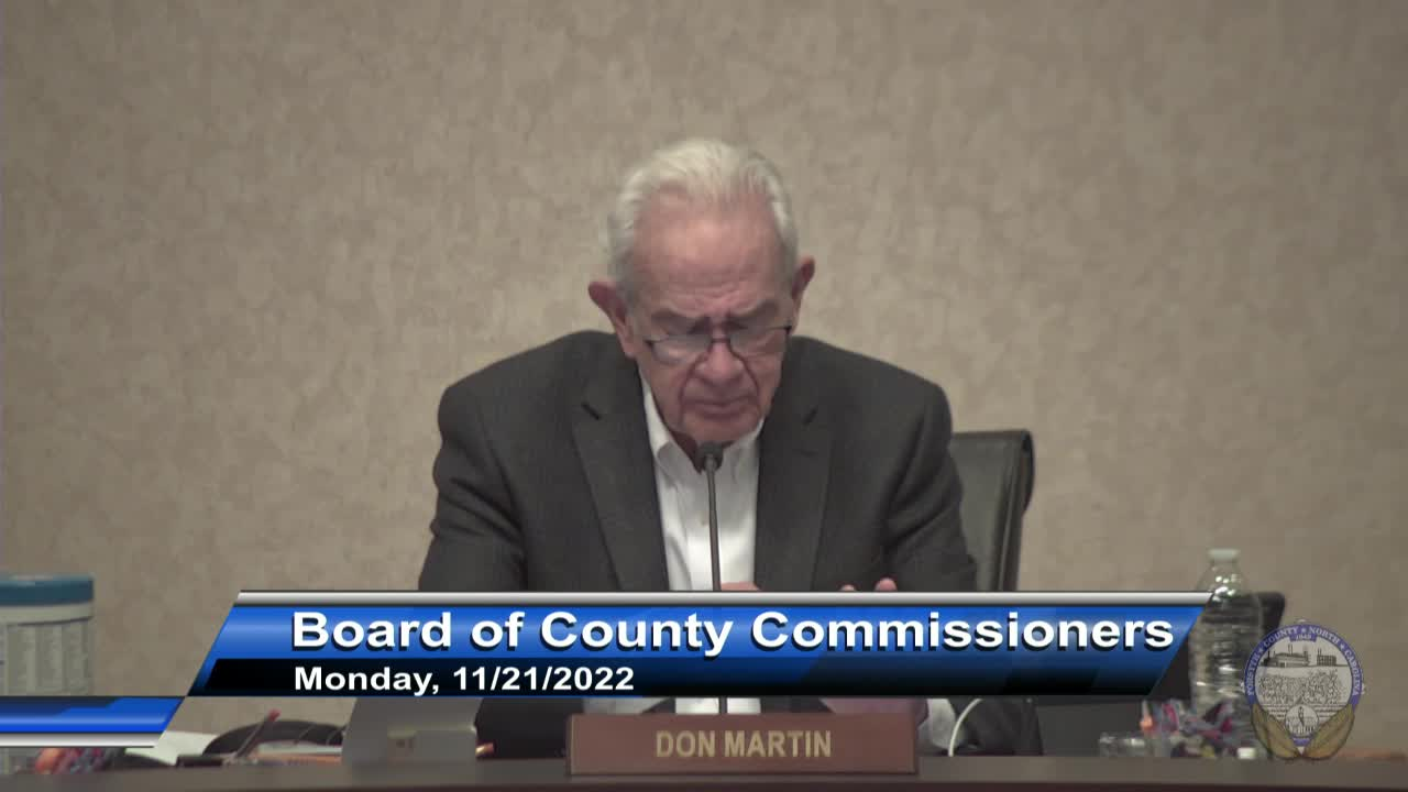 Thumbnail image for County Briefing November 21 2022