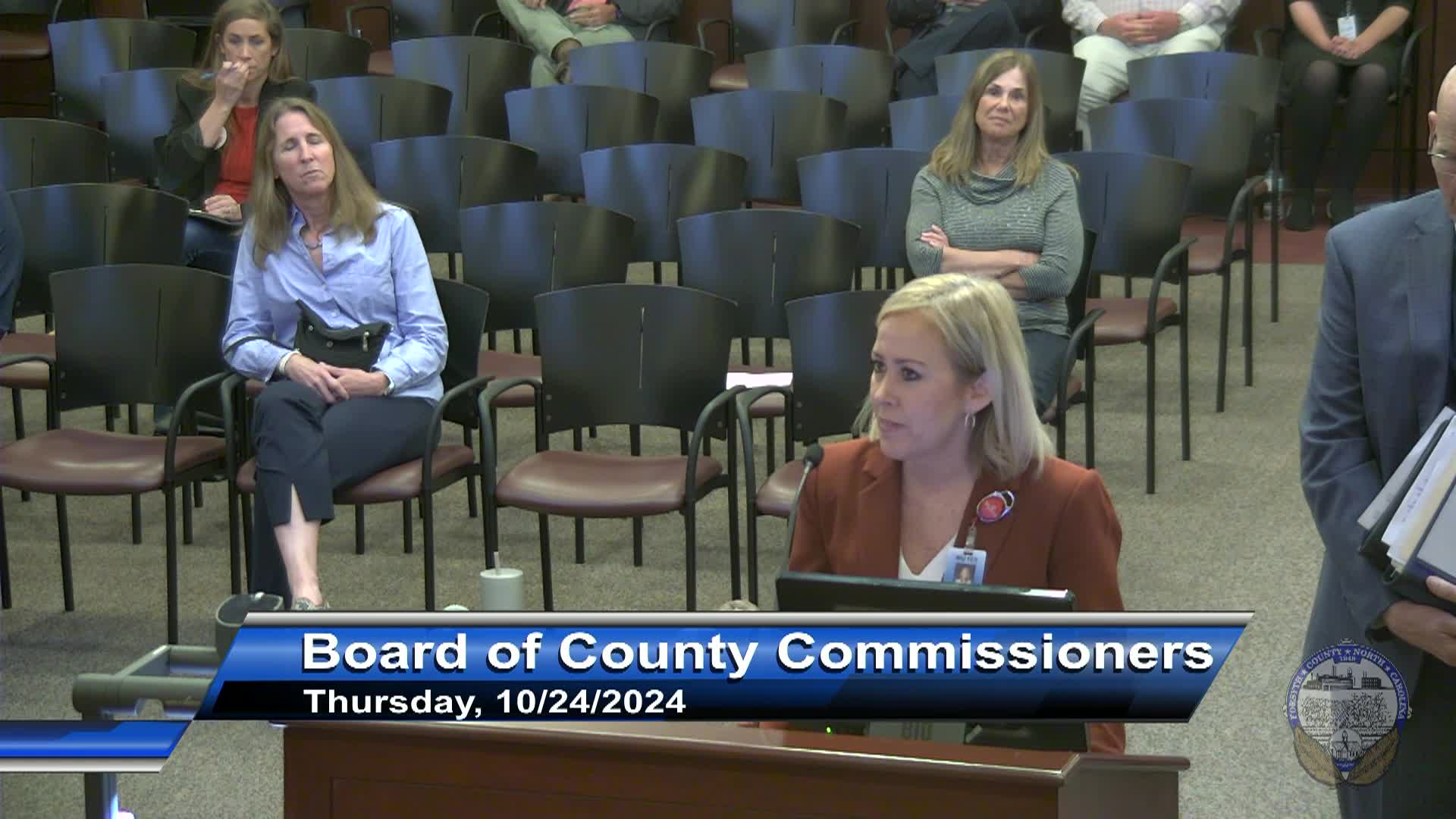 Thumbnail image for Forsyth County Board of Commissioners Briefing October 24 2024