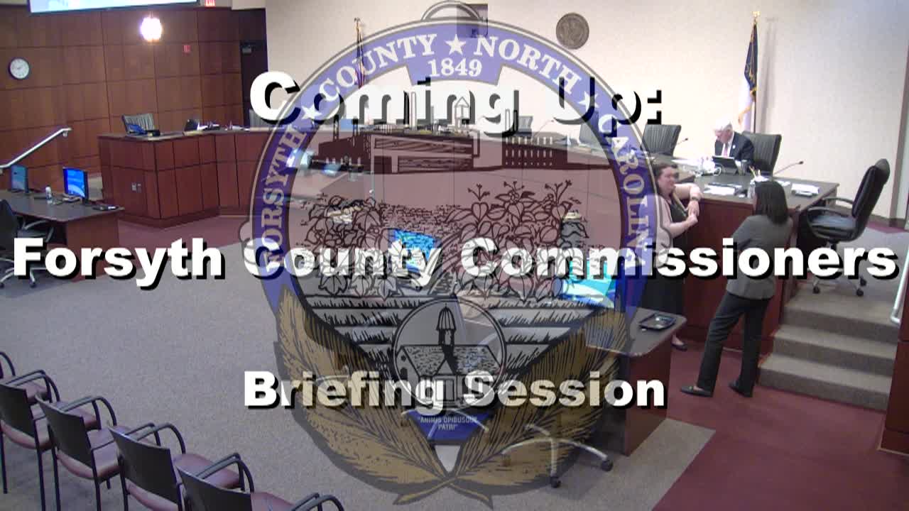 Thumbnail image for Forsyth County Board of Commissioners meeting May 5 2025