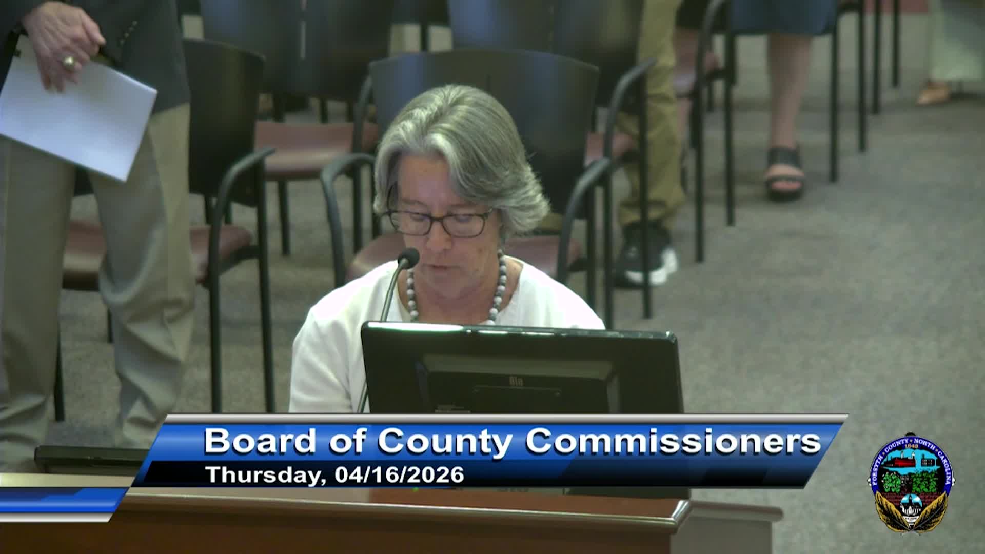 Thumbnail image for Forsyth County Board of Commissioners meeting April 17 2026