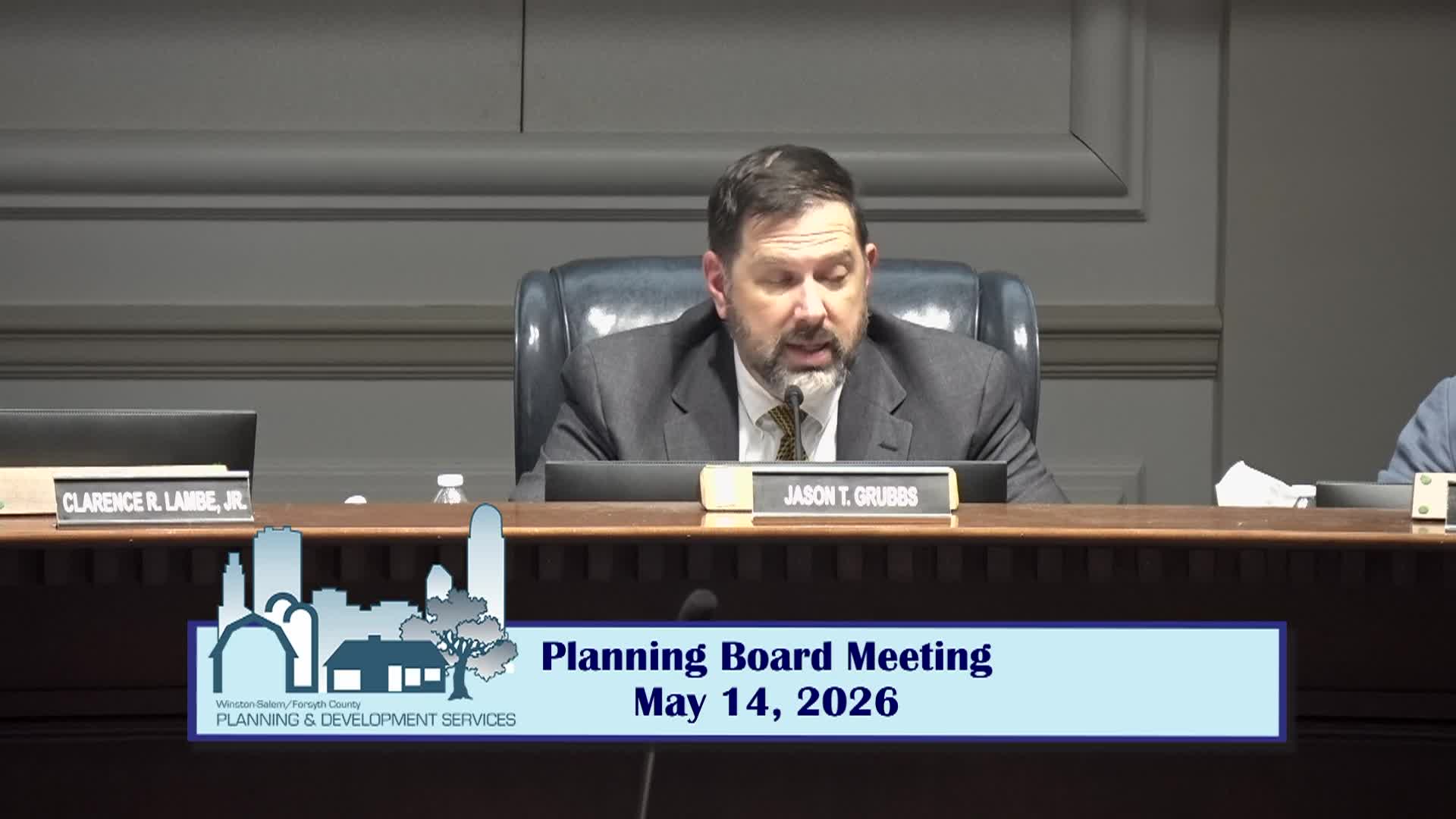Thumbnail image for Winston Salem Forsyth County Planning Board May 14 2026