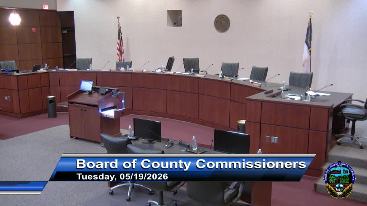 Thumbnail image for Forsyth County Board of Commissioners Public Hearing May 19 2026