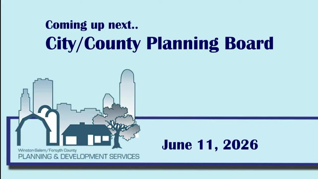 Thumbnail image for City County Planning Board Meeting June 11_ 2026