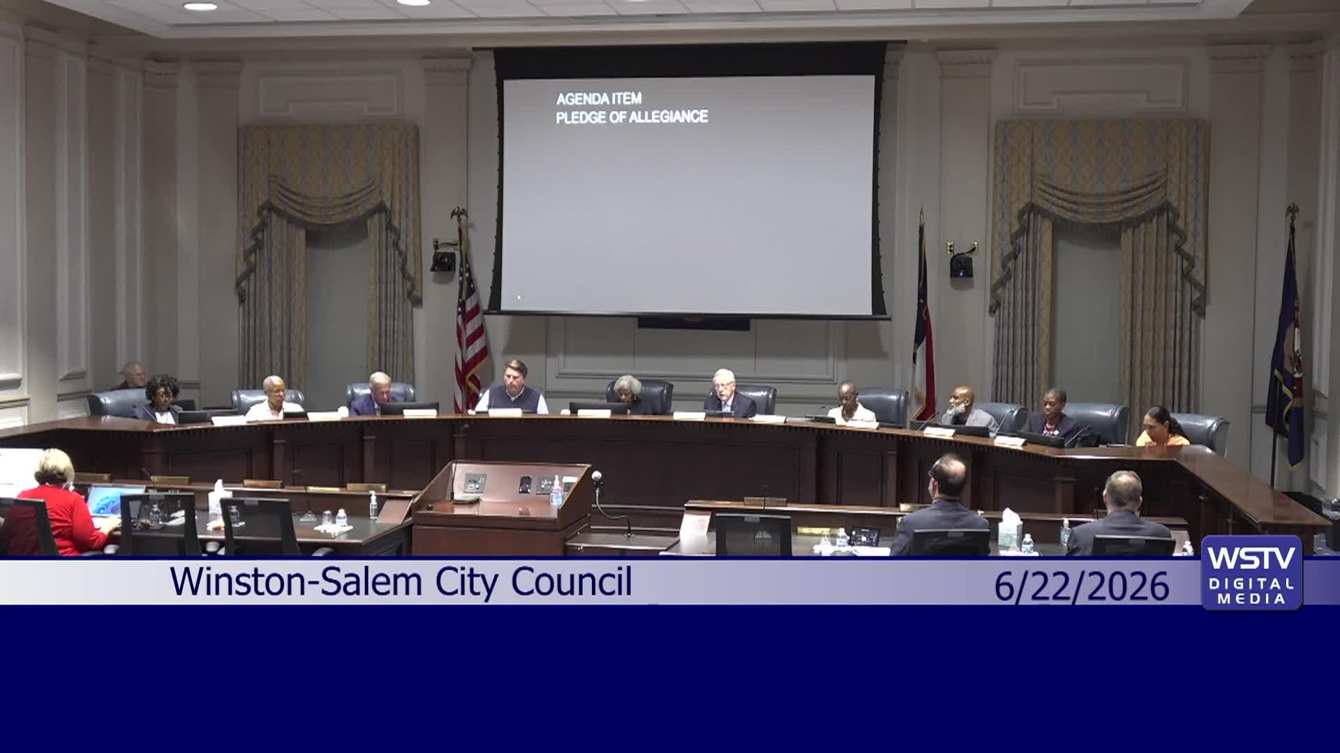 Thumbnail image for Special Meeting of the Winston-Salem City Council June 22 2026