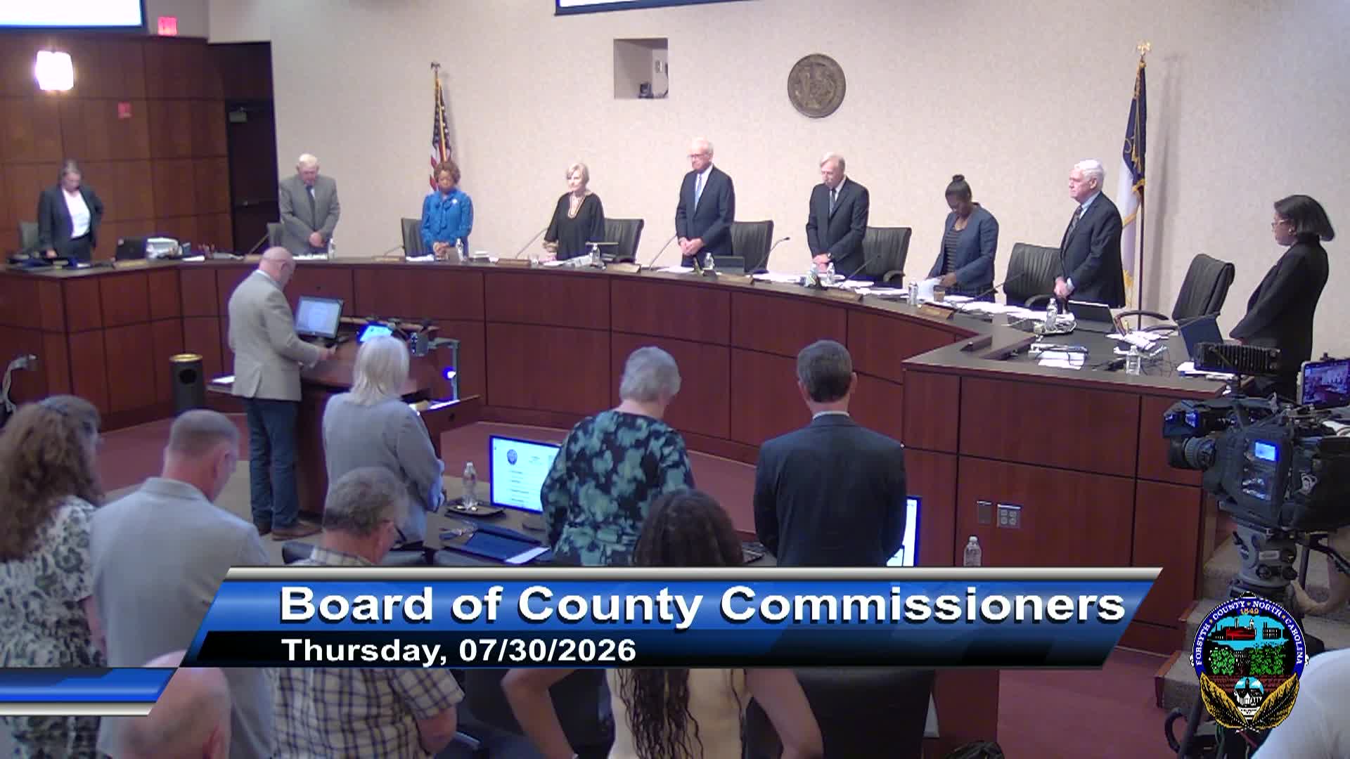 Thumbnail image for Forsyth County Board of Commissions Meeting: July 30, 2026