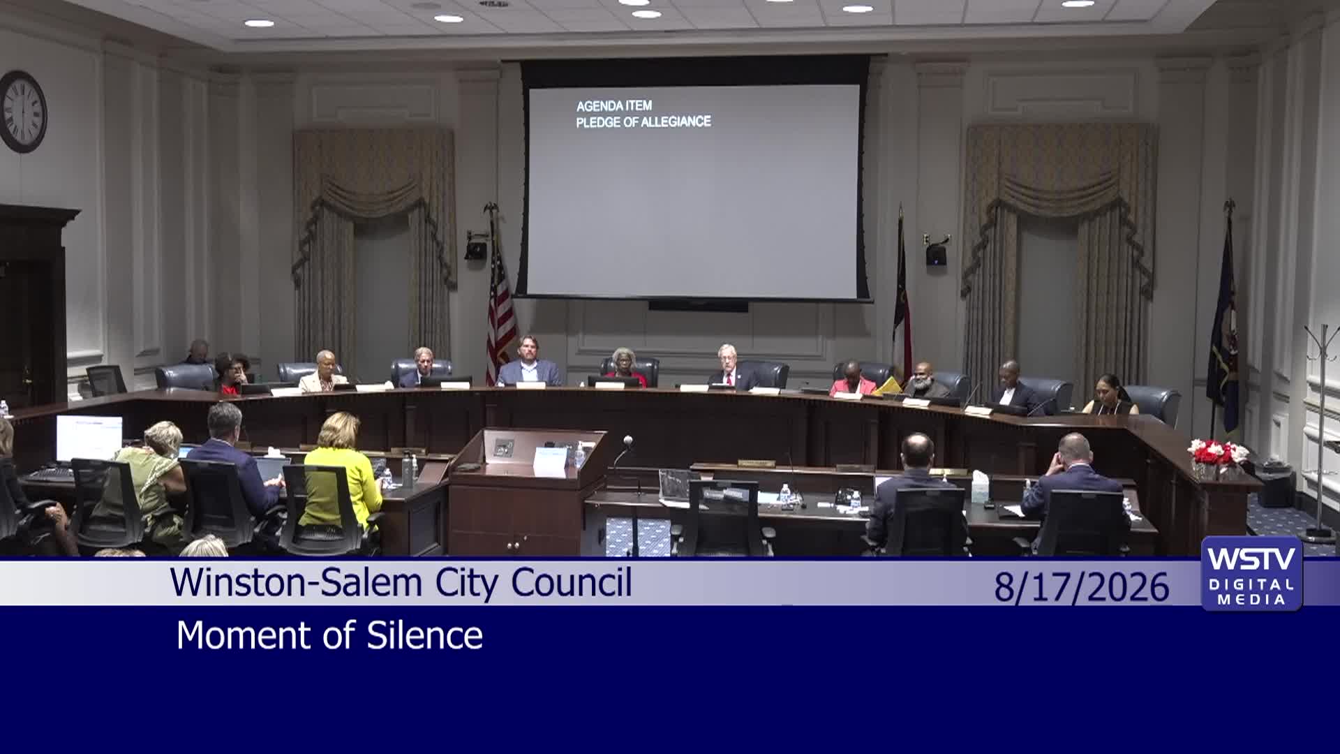 Thumbnail image for Regular Meeting of the Winston Salem City Council: August 17, 2026