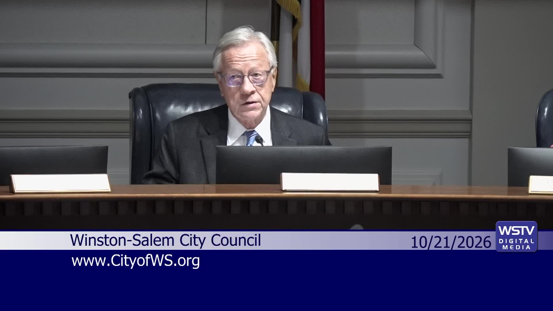 Thumbnail image for Regular Meeting of the Winston Salem City Council: September 21, 2026
