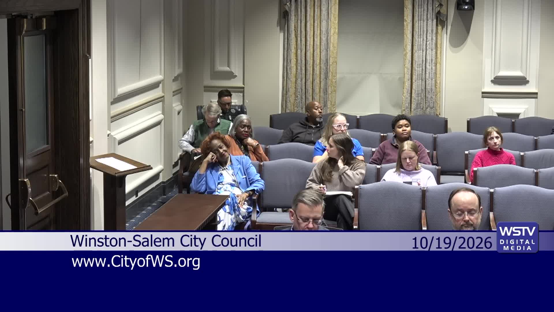 Thumbnail image for Regular Meeting of the Winston Salem City Council: October 19, 2026