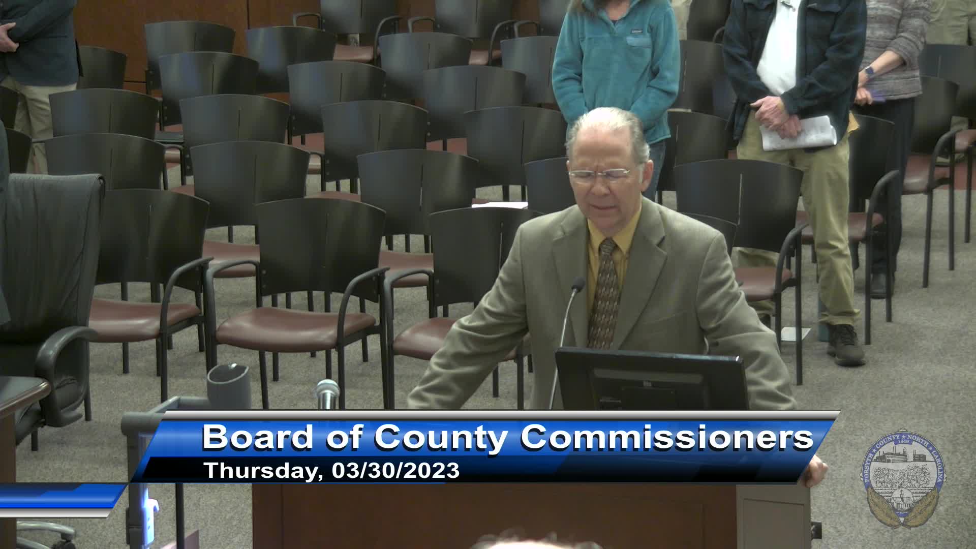 Thumbnail image for Forsyth County Board of Commissioners Meeting March 30 2023