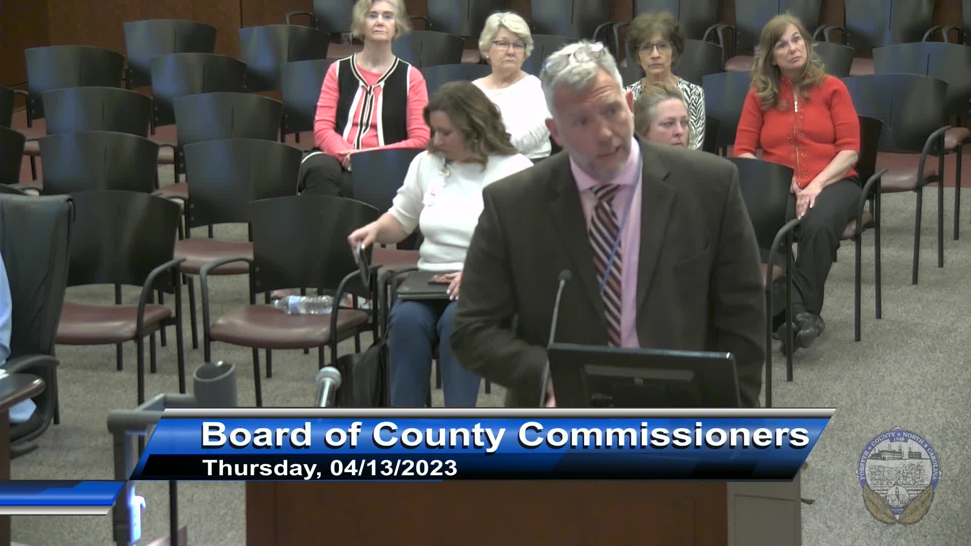 Thumbnail image for Forsyth County Board of Commissioners Briefing April 13 2023