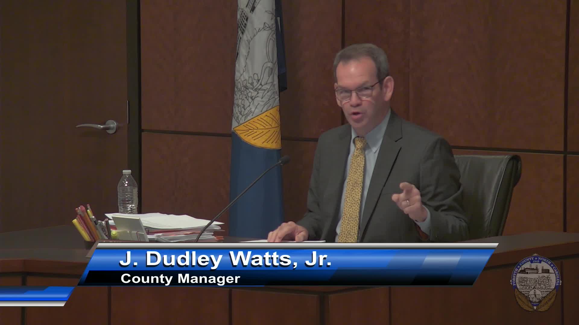 Thumbnail image for Forsyth County Board of Commissioners Briefing May 25 2023