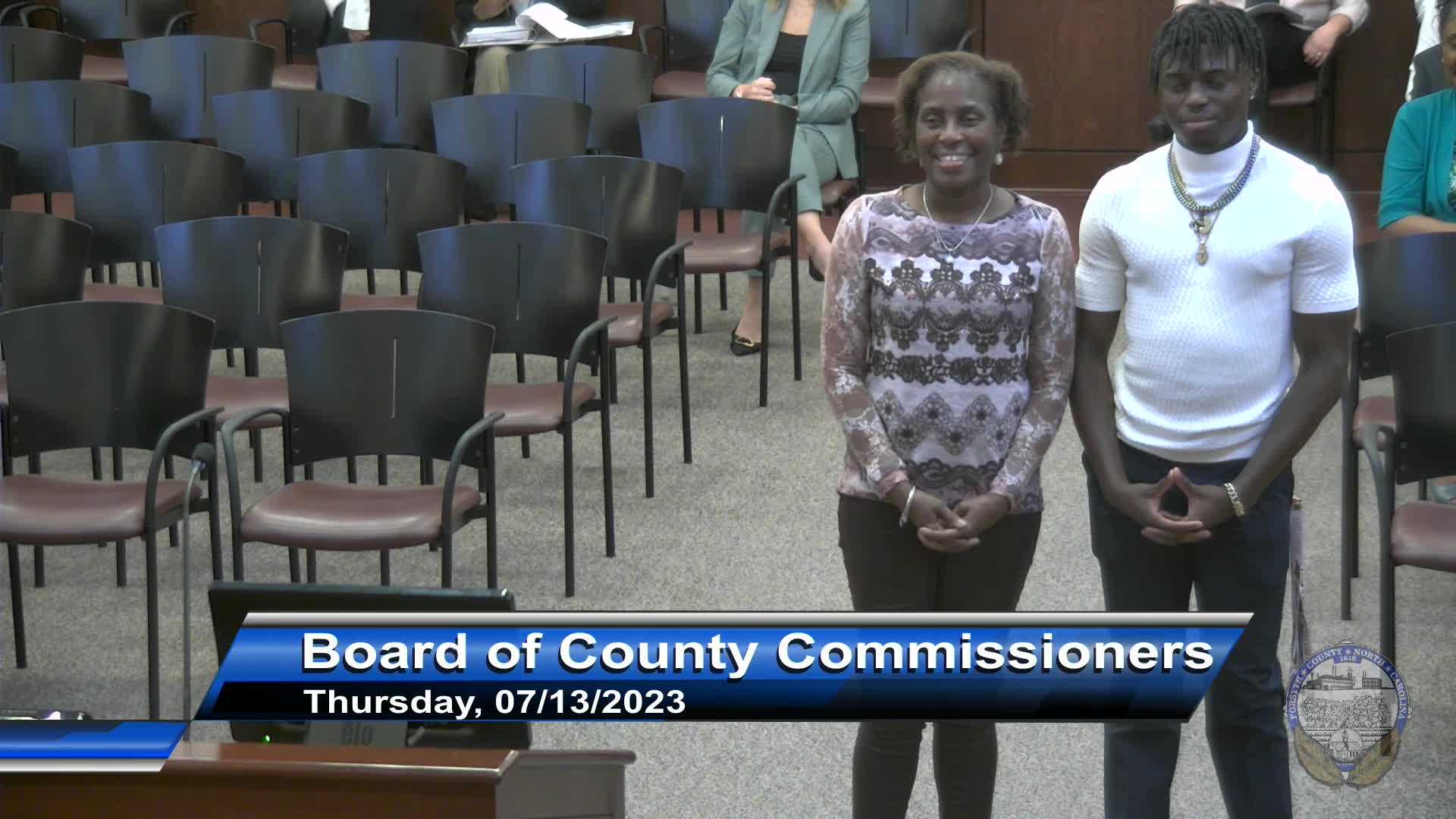 Thumbnail image for Forsyth County Board of Commissioners Briefing July 13 2023