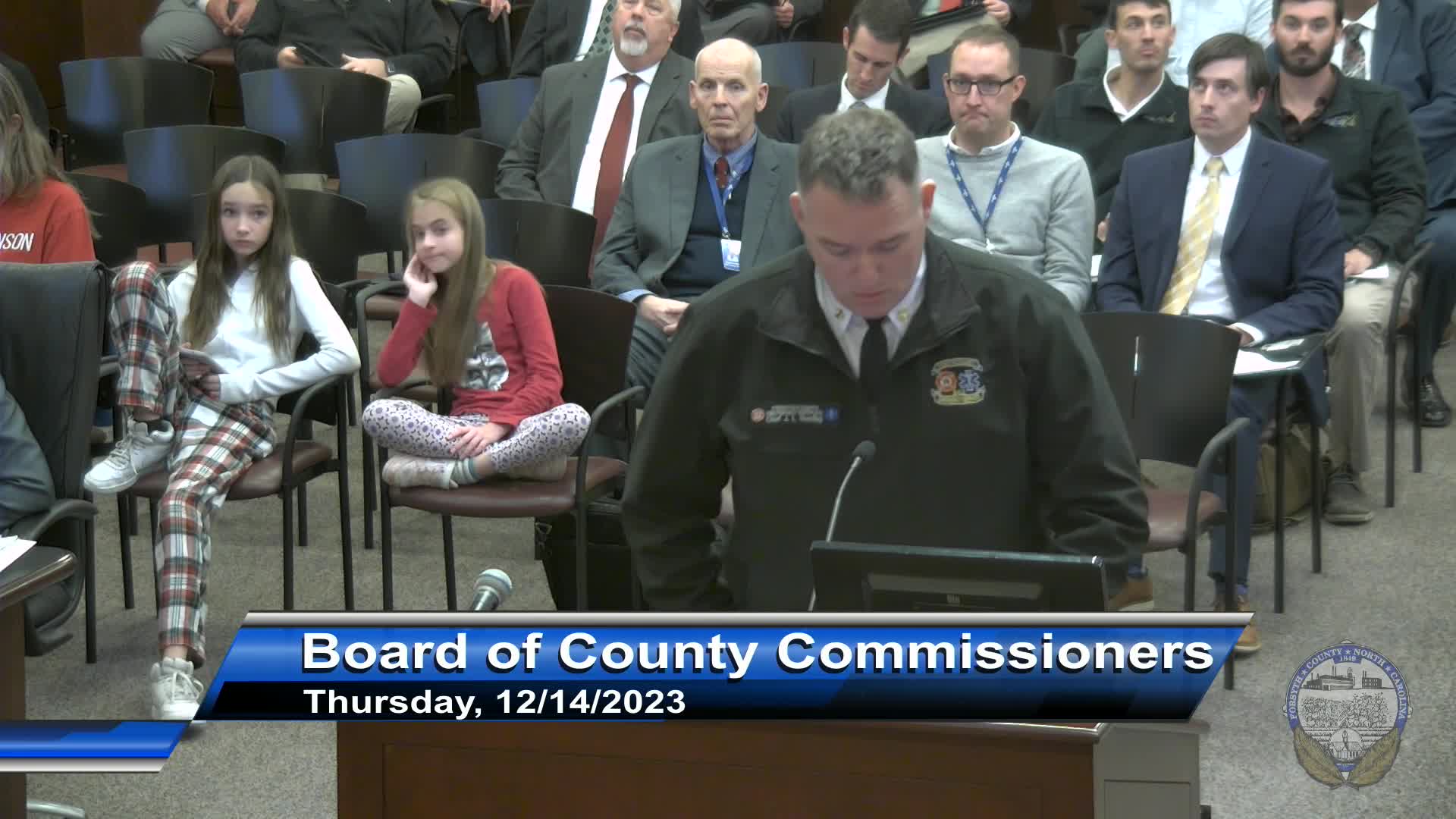 Thumbnail image for Forsyth County Board of Commissioners Briefing December 14 2023