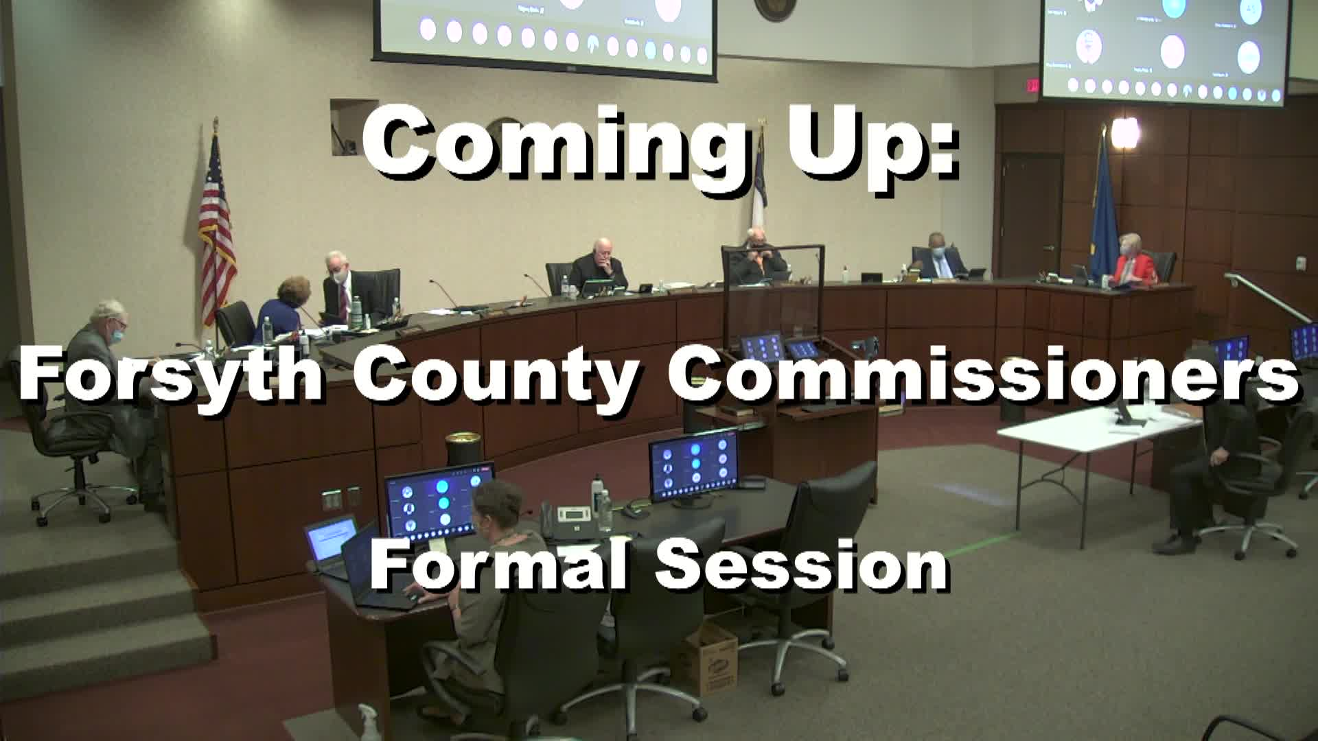 Thumbnail image for Forsyth Board of County Commissioners January 21 2021