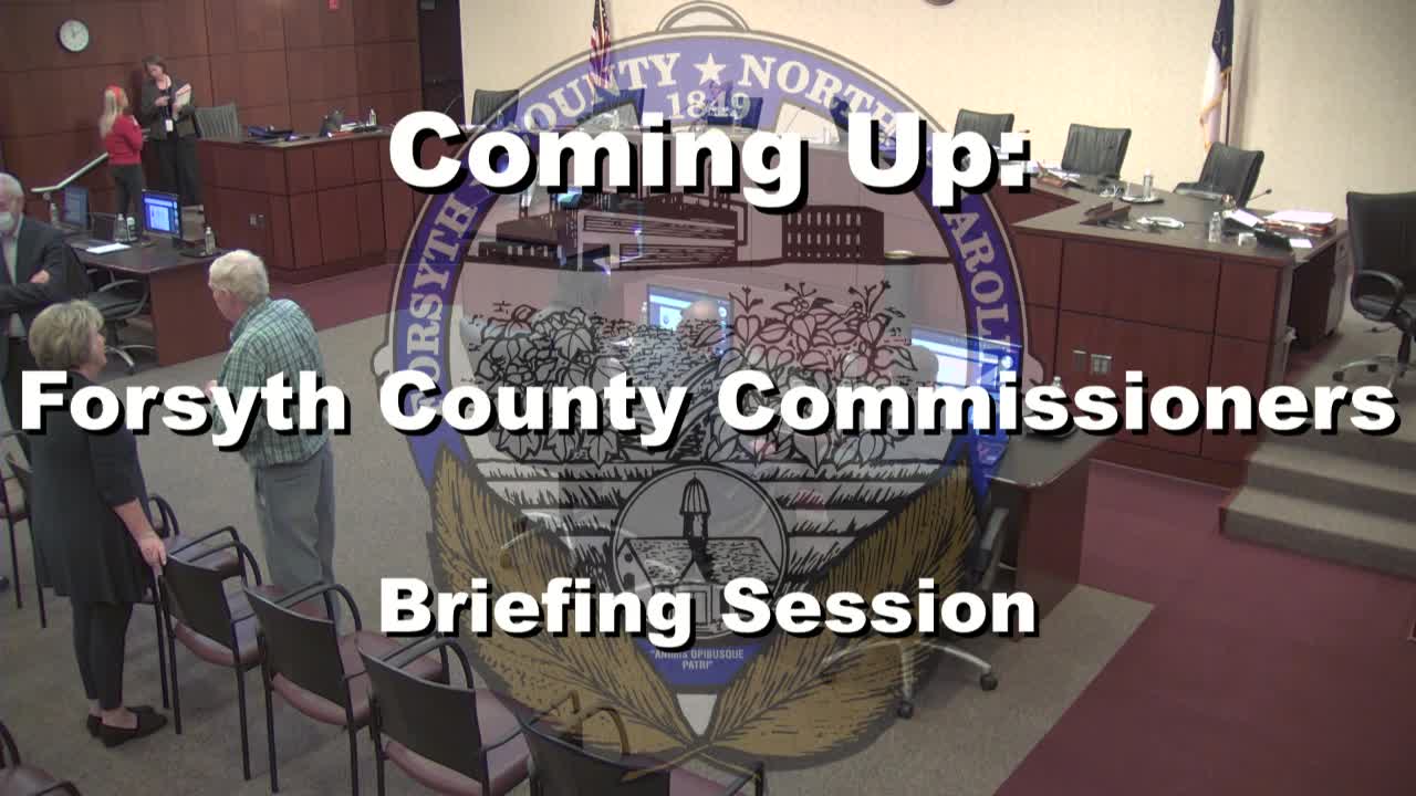 Thumbnail image for Forsyth County Board of Commissioners Meeting February 22 2024