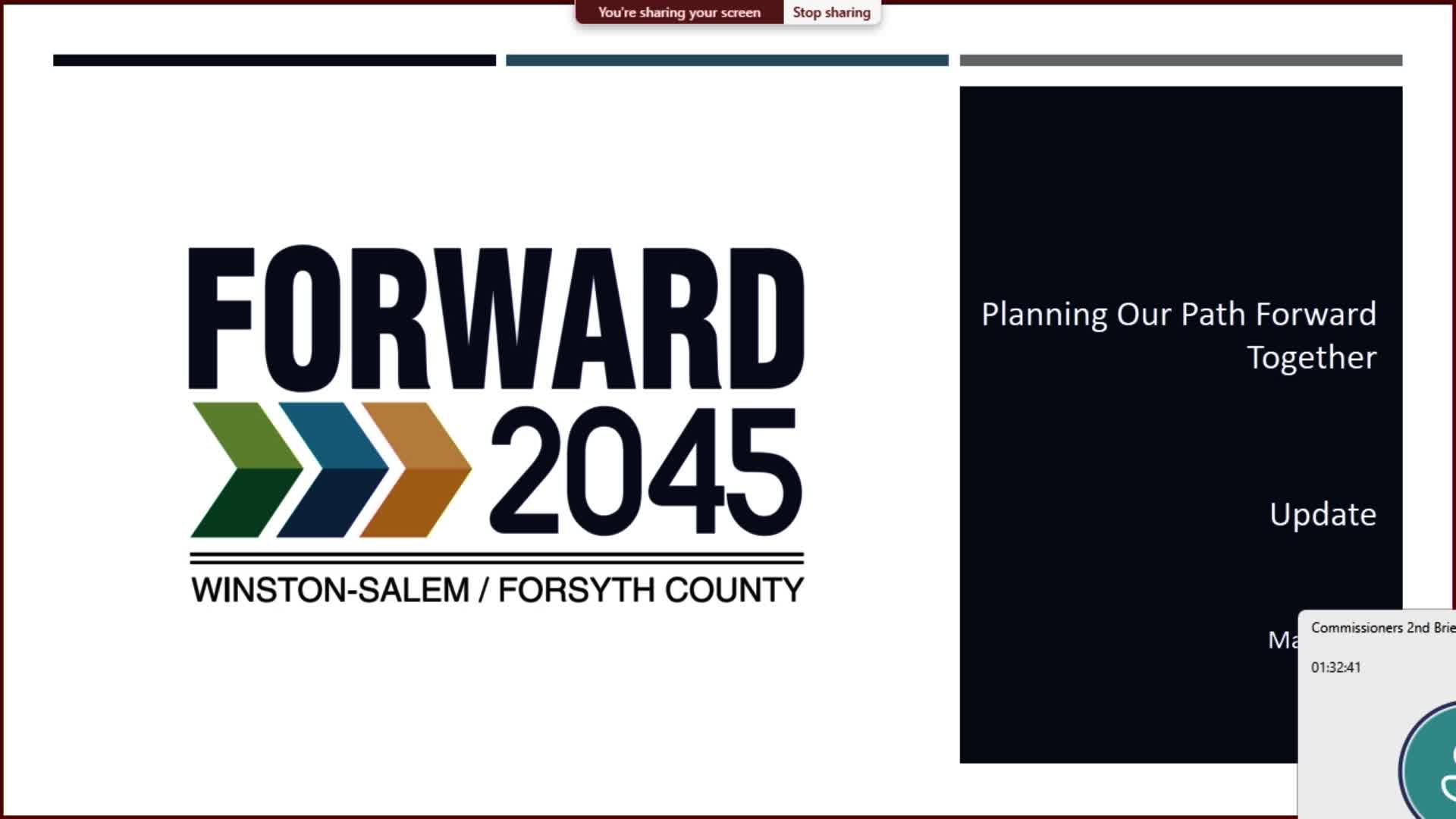Thumbnail image for Forsyth County Board of Commissioners Briefing May 9 2024