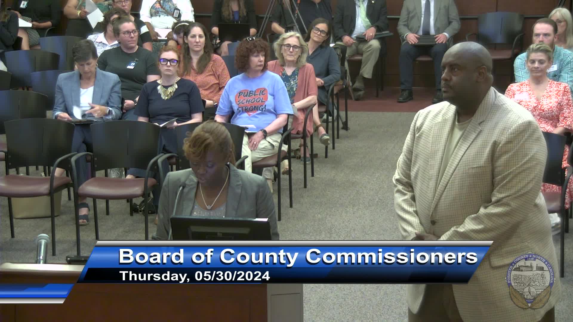 Thumbnail image for Forsyth County Board of Commissioners Briefing May 30 2024