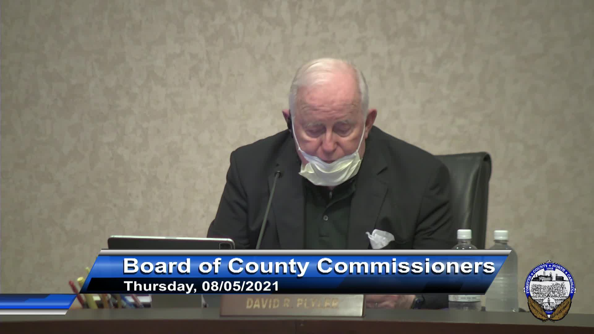 Thumbnail image for Board of County Commissioners August 5 2021 meeting