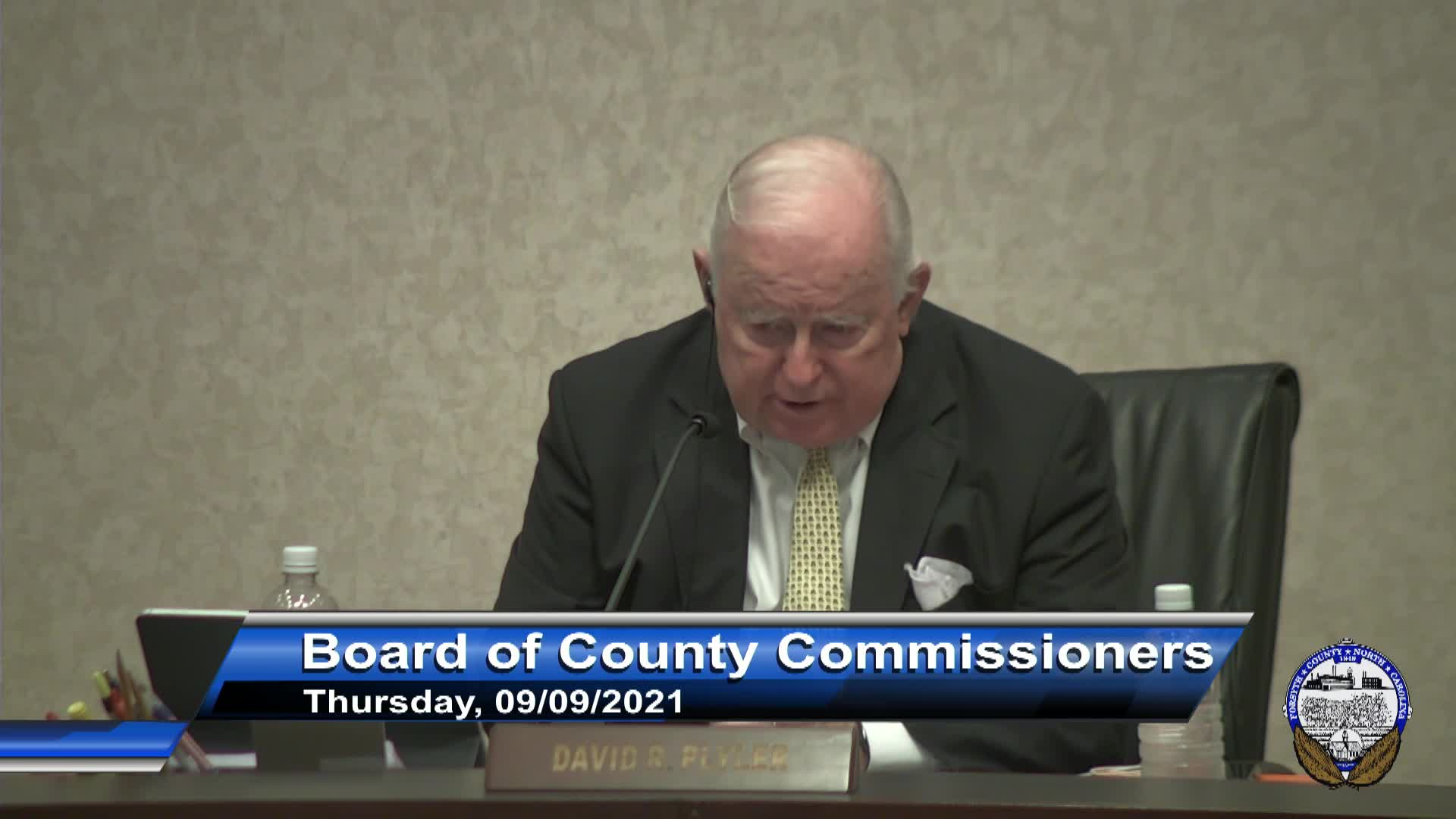 Thumbnail image for Forsyth Board of County Commissioners September 9 2021