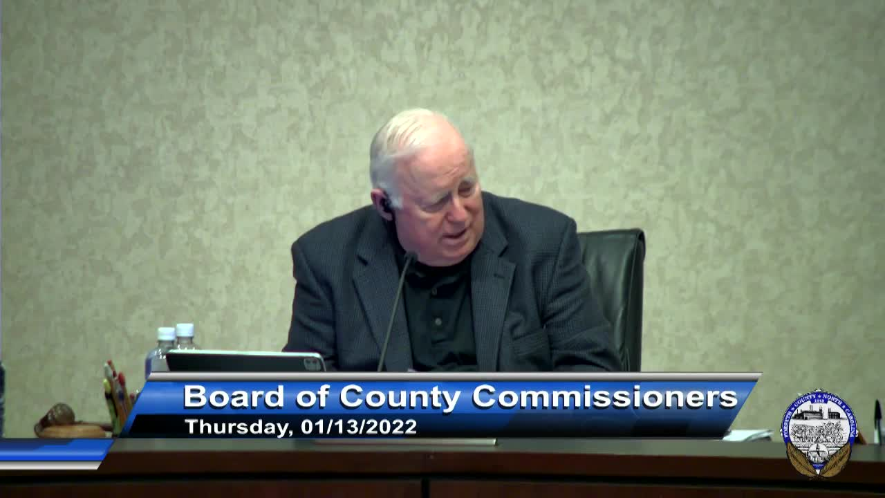Thumbnail image for Board of County Commissioners January 13 2022 Briefing