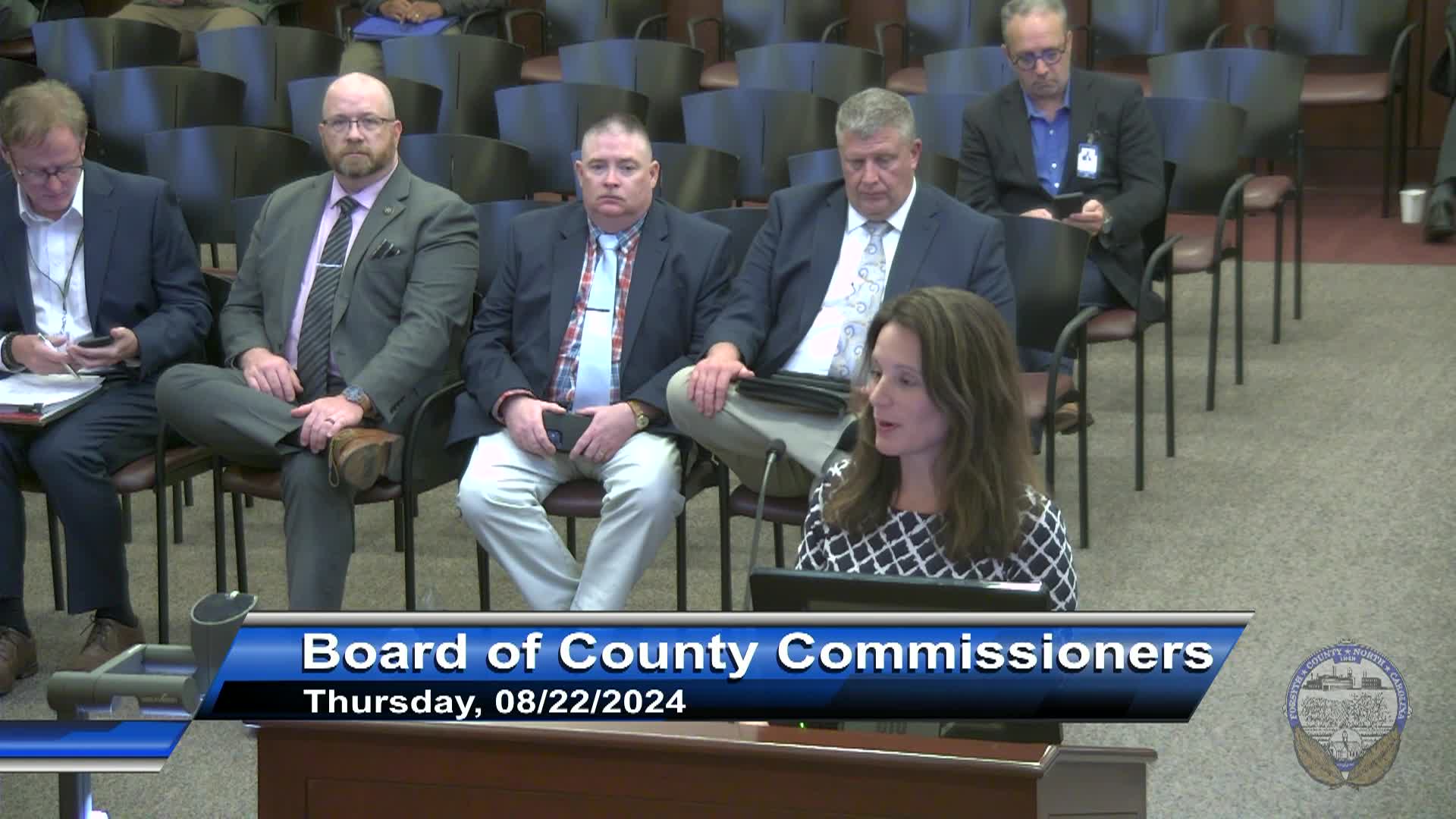 Thumbnail image for Forsyth County Board of Commissioners Briefing August 22 2024